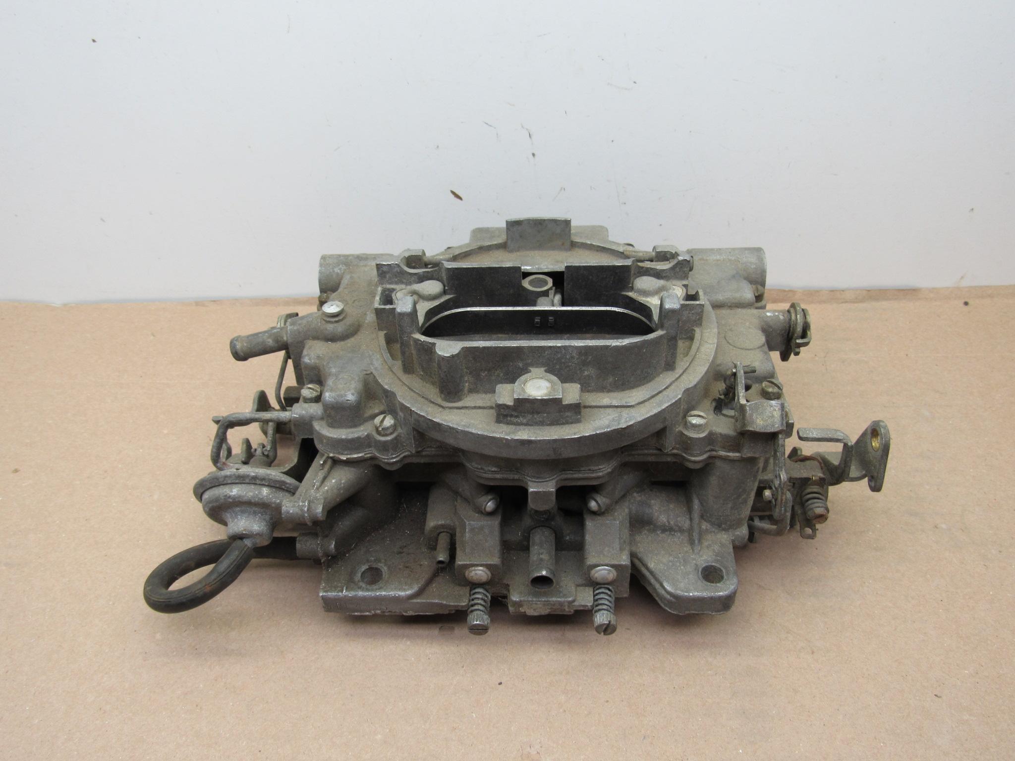 Carburetor Carter S Casting Date B C Body Bbl Avs