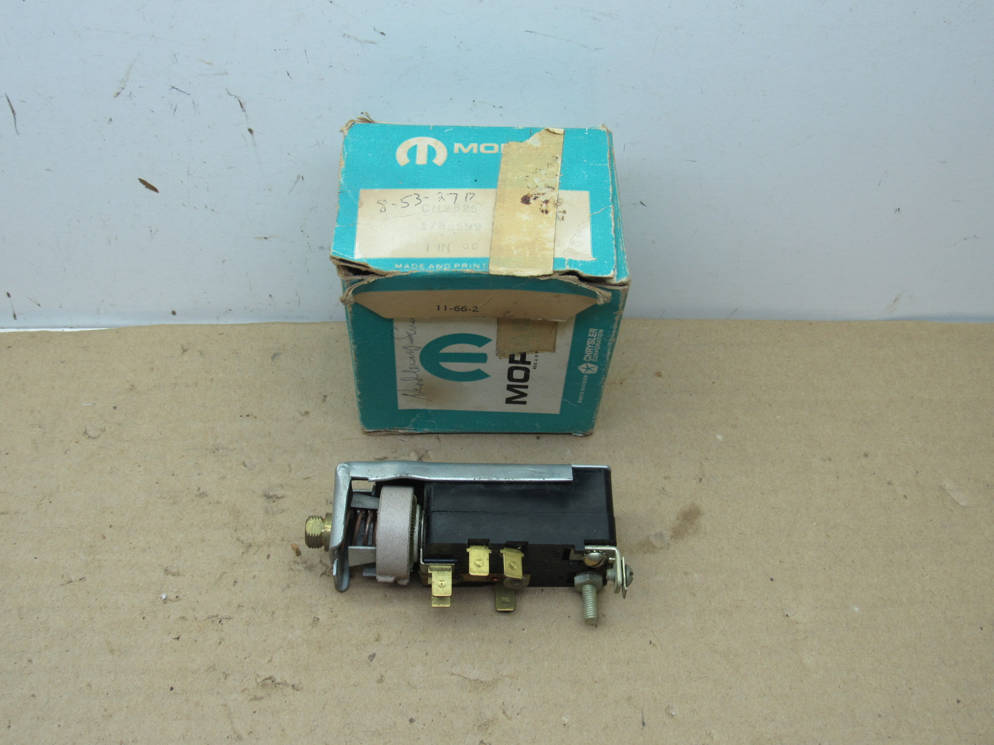 Headlamp Switch# 1788599 - Dodge Truck - 1957-64 - NOS - SHIPS FREE TO LOWER 48