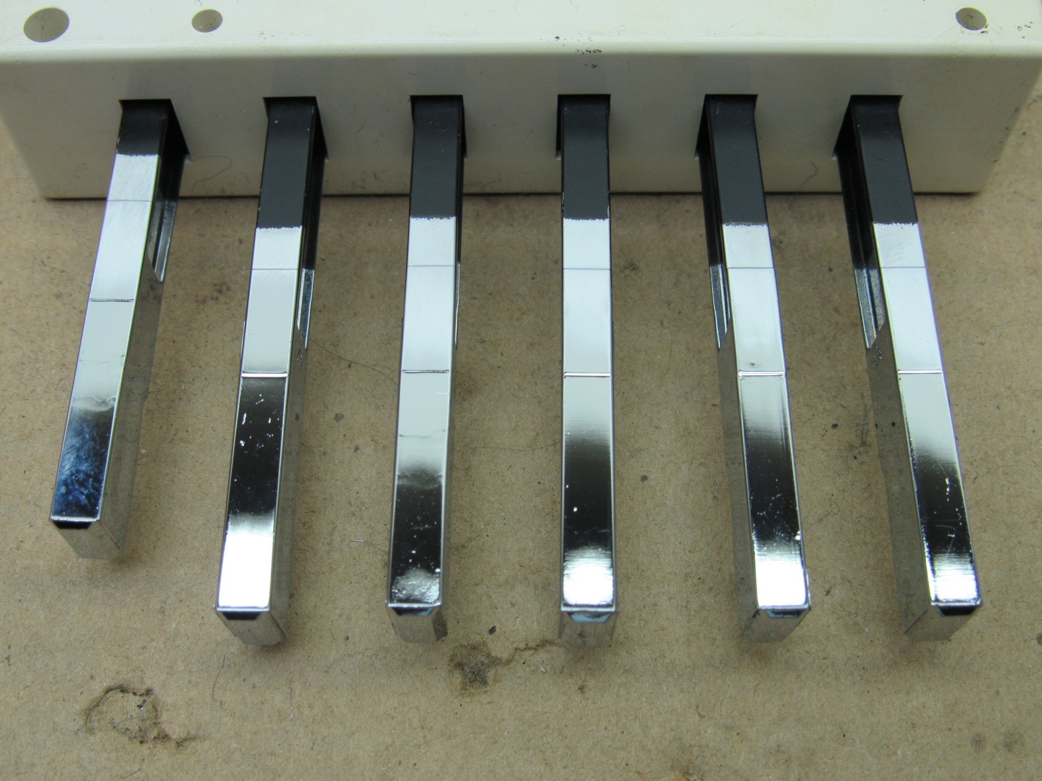 A/C and Heater Push Button Switch# 3847512 - L - K - Body - 1980-89 - NOS - SHIPS FREE TO LOWER 48 - Image 2