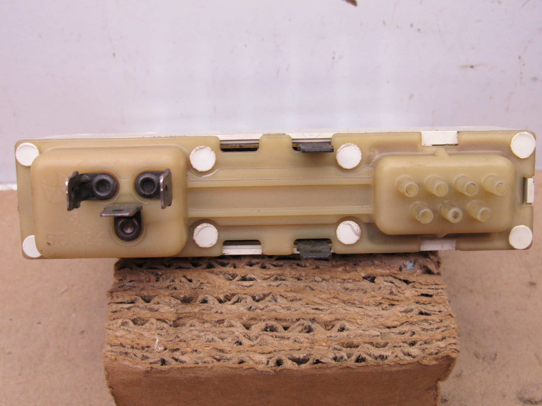 A/C and Heater Push Button Switch# 3847512 - L - K - Body - 1980-89 - NOS - SHIPS FREE TO LOWER 48 - Image 3