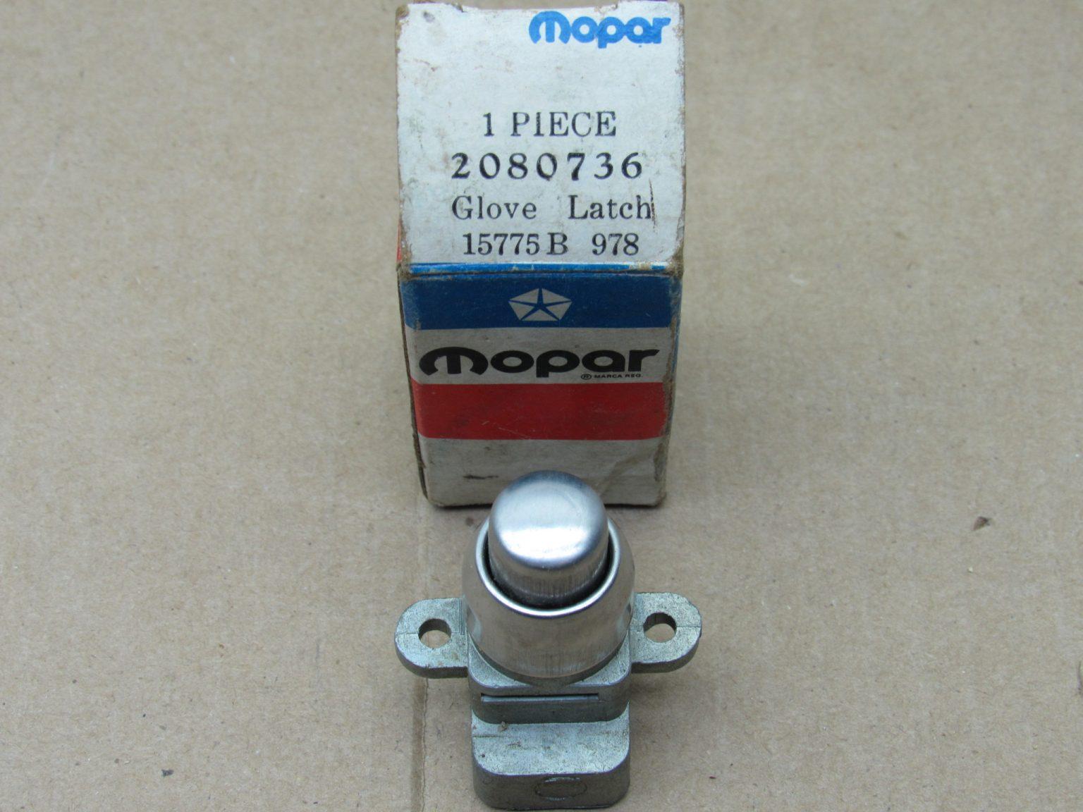 Glove Box Door Latch W/O Lock 2080736 Plymouth 196061 & A Body