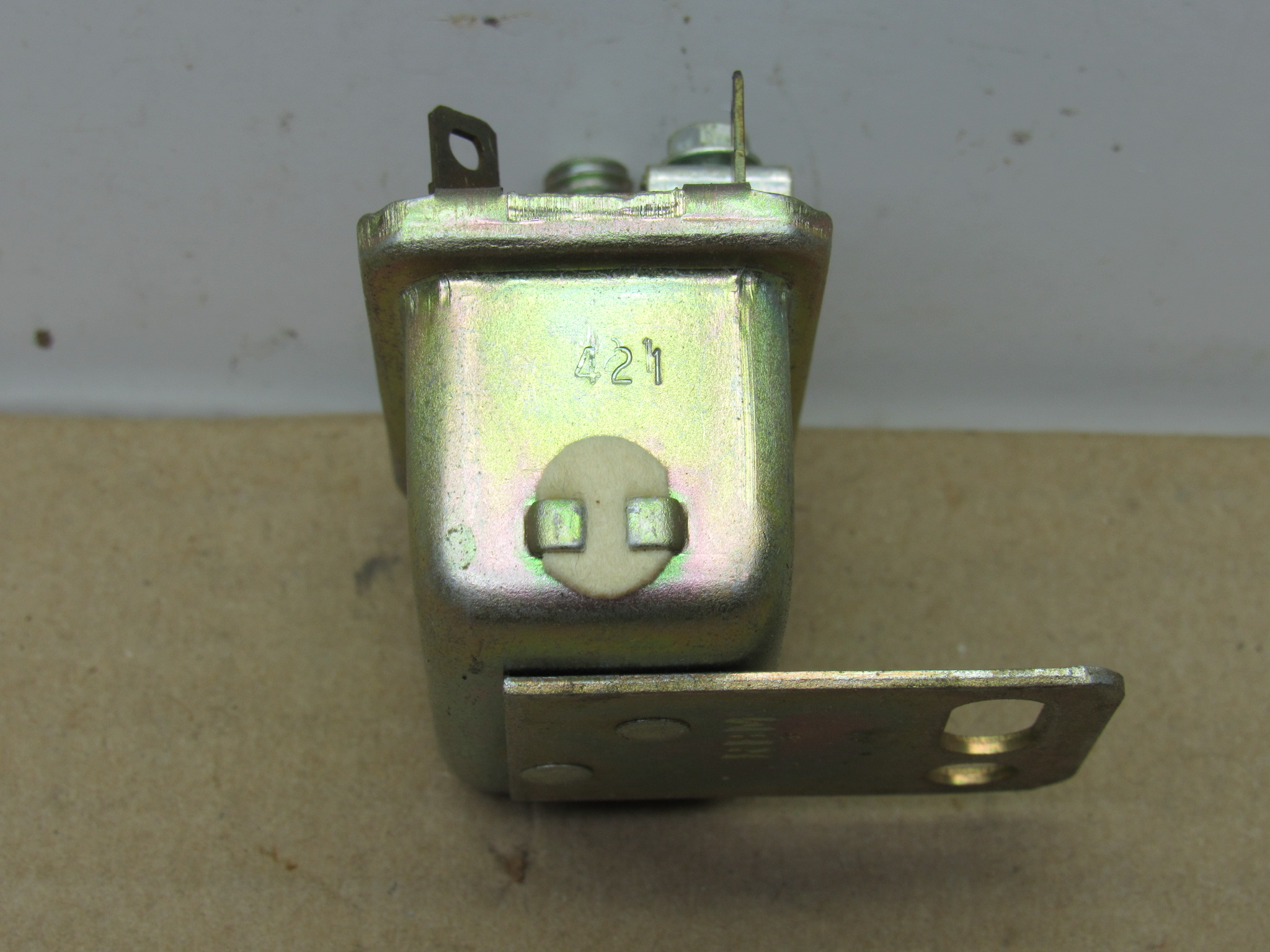 Starter Relay W/Auto Trans# 2444442 - Date 42-1 - A - B - C - E - F - Body - 1965-76 - NOS - SHIPS FREE TO LOWER 48 - Image 4