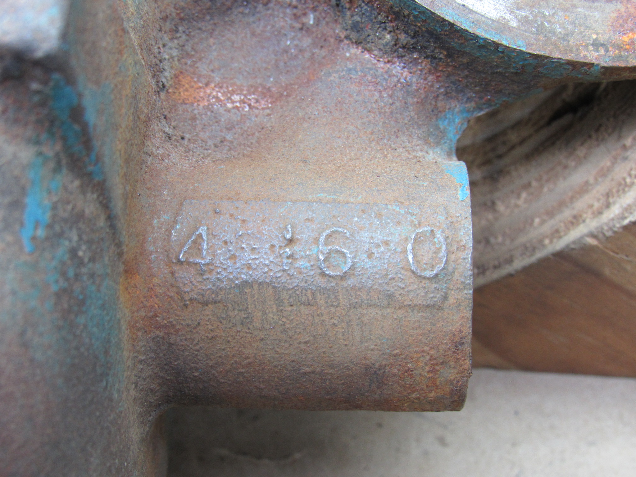 Oil Filter Base Adapter# 2951996 - Date 4-16-70 - Small Block - V8 - 1969-72 - USED - SHIPS FREE TO LOWER 48 - Image 4