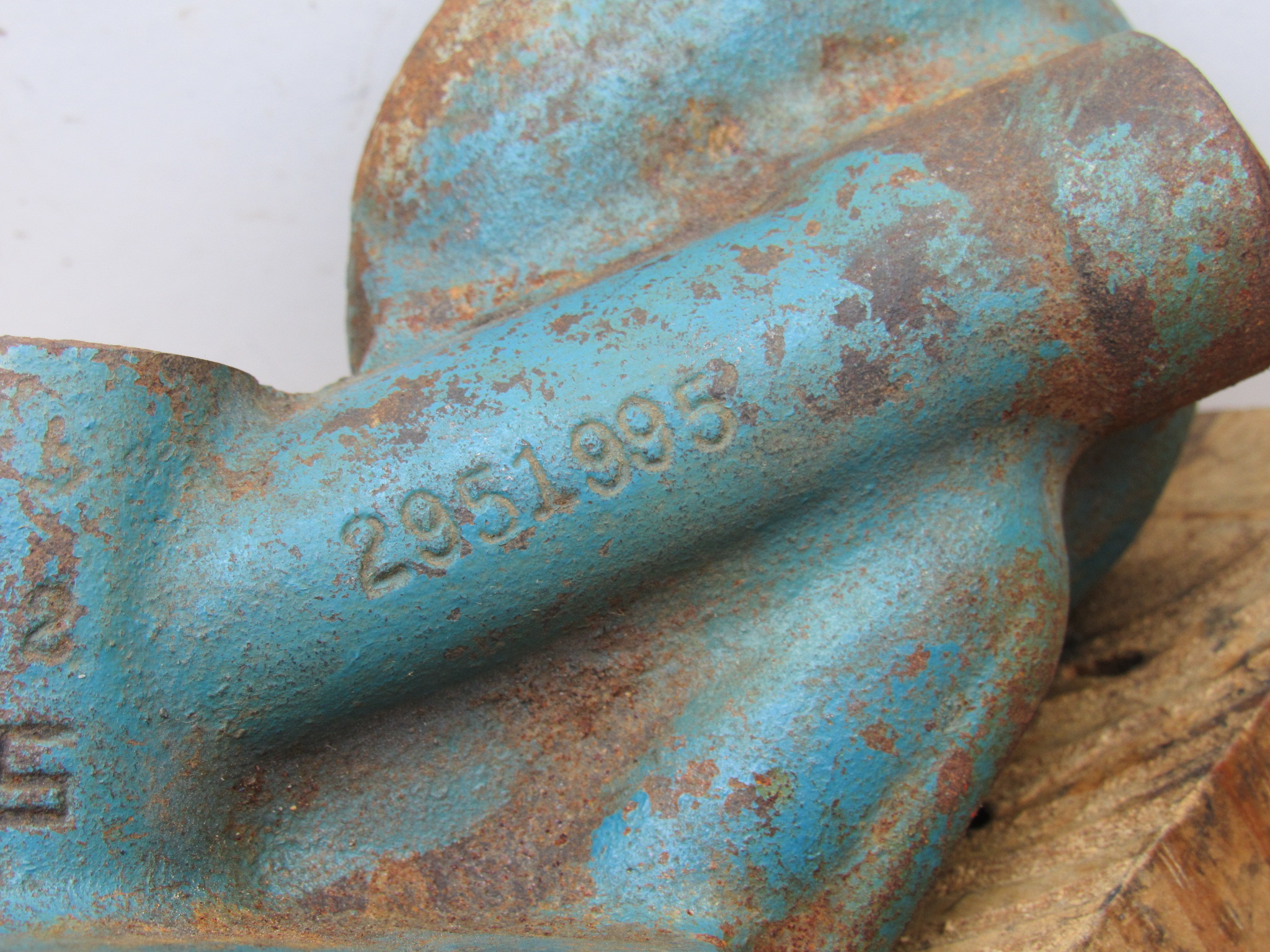 Oil Filter Base Adapter# 2951996 - Date 4-16-70 - Small Block - V8 - 1969-72 - USED - SHIPS FREE TO LOWER 48 - Image 3