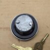 Fuel Filler Tube Locking Cap# 2534323 - Chrome - A - B - C - Body - 1968-69 - NOS - SHIPS FREE TO LOWER 48 - Image 4