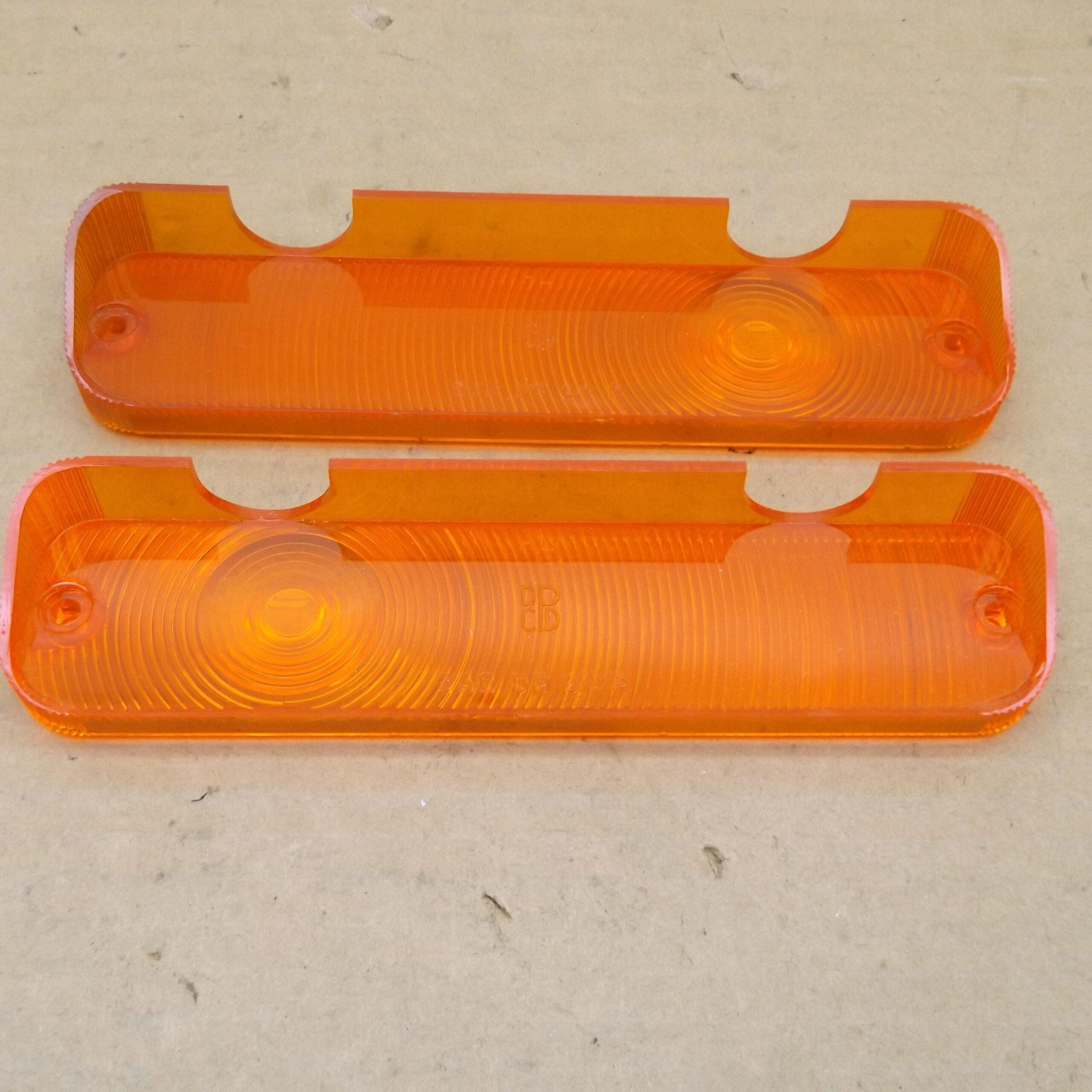 Park Lamp lens and Gasket Pkg# 2495506 / 2495507 - Pair - B - Body - Plymouth - 1964 - NOS - SHIPS FREE TO LOWER 48 - Image 5
