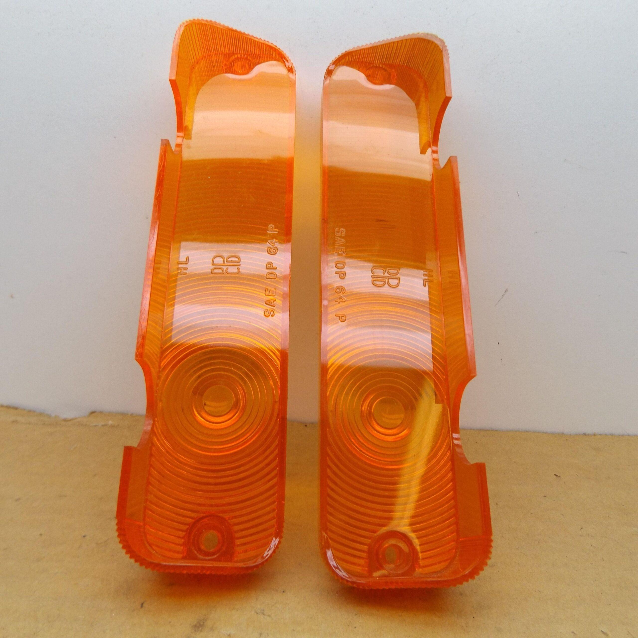 Park Lamp lens and Gasket Pkg# 2495506 / 2495507 - Pair - B - Body - Plymouth - 1964 - NOS - SHIPS FREE TO LOWER 48 - Image 3