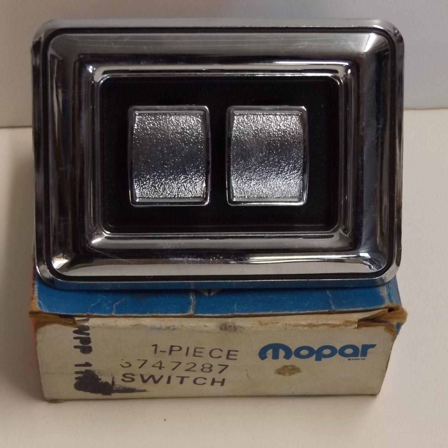 Electric Window Lift Switch 3747287 2Gang 197577 ABCBody