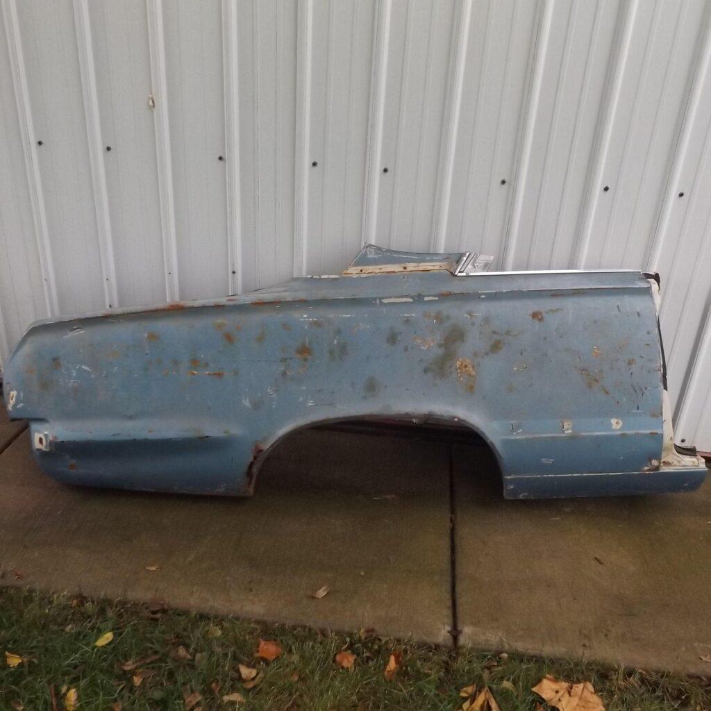 Quarter Panel Plymouth Valiant RH 2 Door A Body 1964
