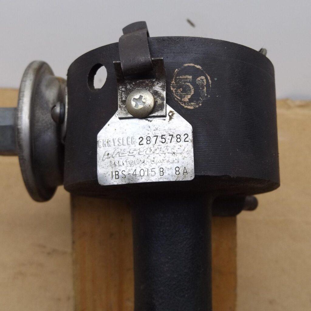 Ignition Distributor 2875782 IBS4015B Date 8A Dual Point 340 Manual Trans A Body