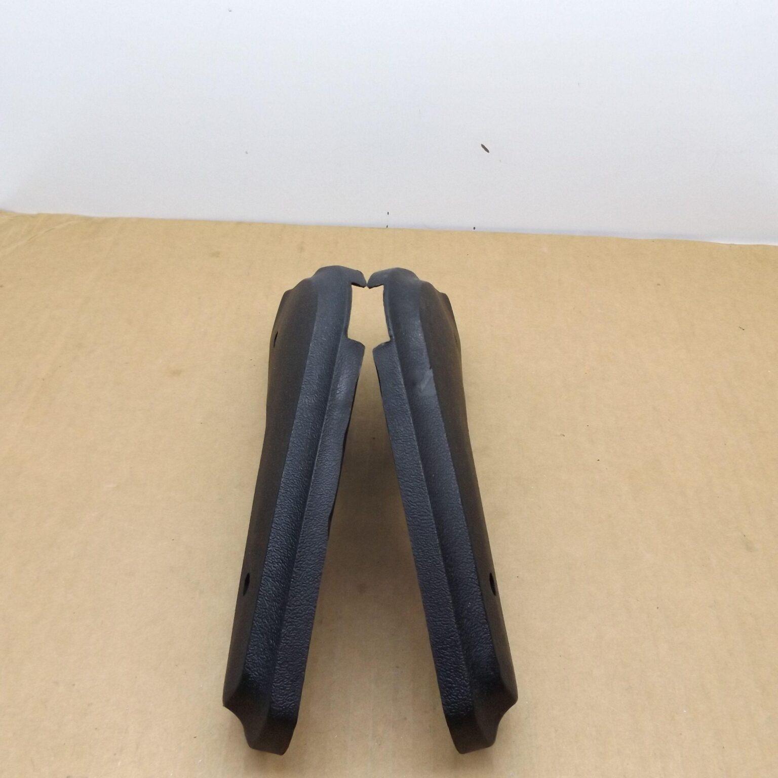 Front Bench Seat Back Hinge Covers 2780 EX9 / 2781 EX9 Pair Black