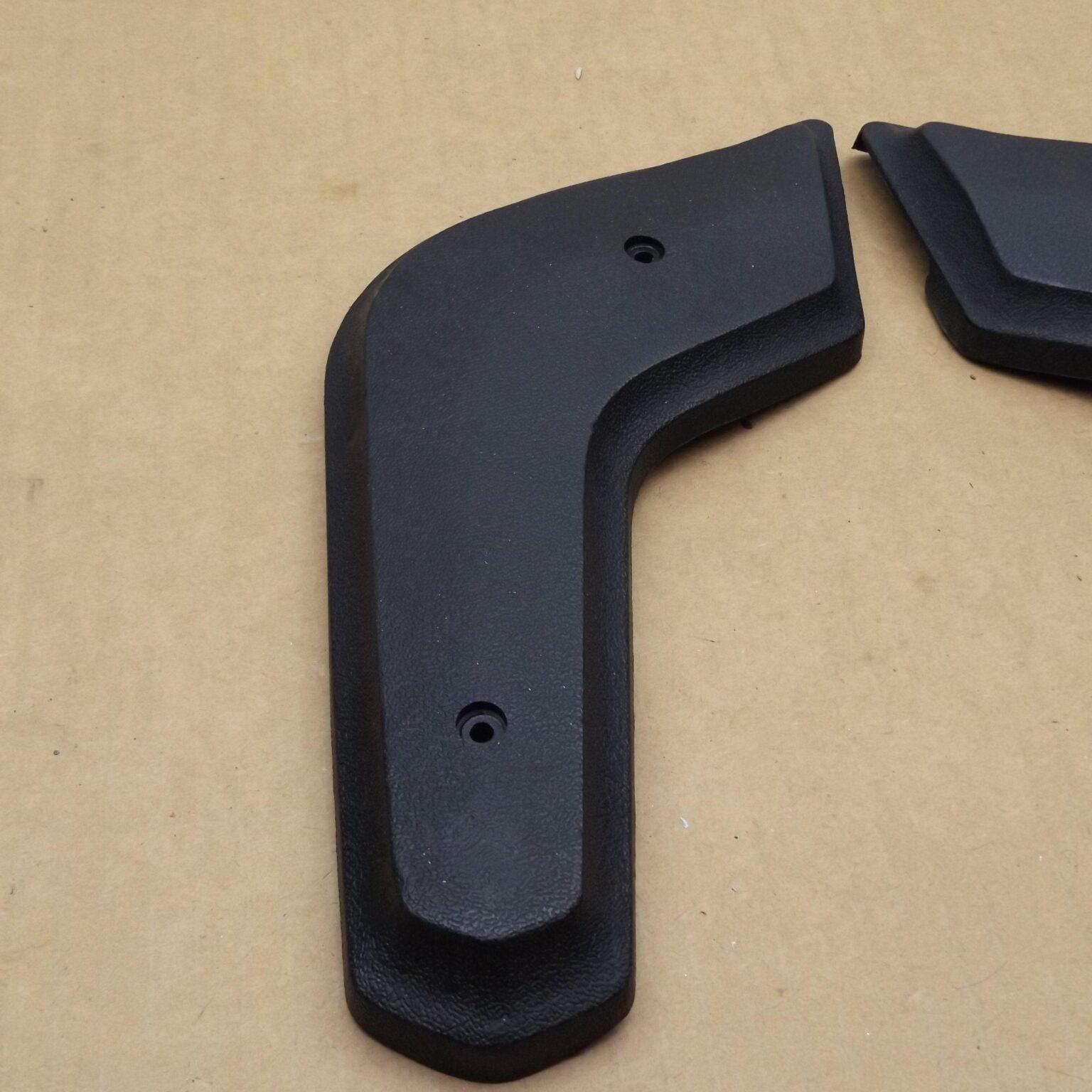 Front Bench Seat Back Hinge Covers 2780 EX9 / 2781 EX9 Pair Black