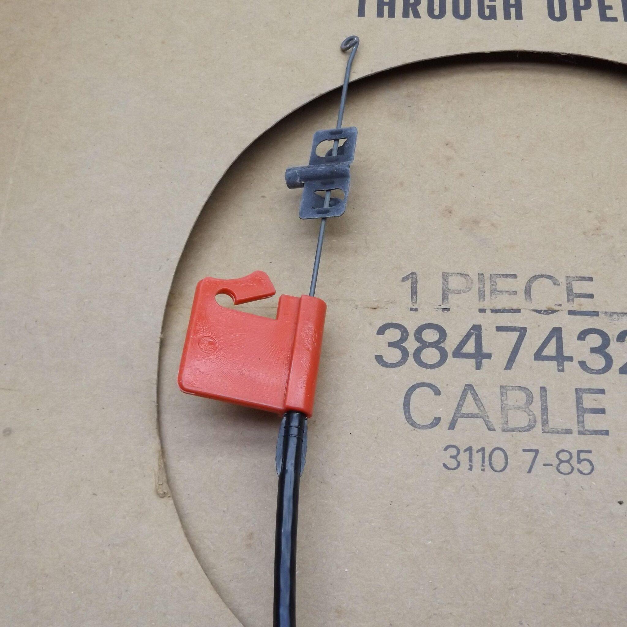 Temperature Control Cable 3847432 A/C Heater Dodge Plymouth