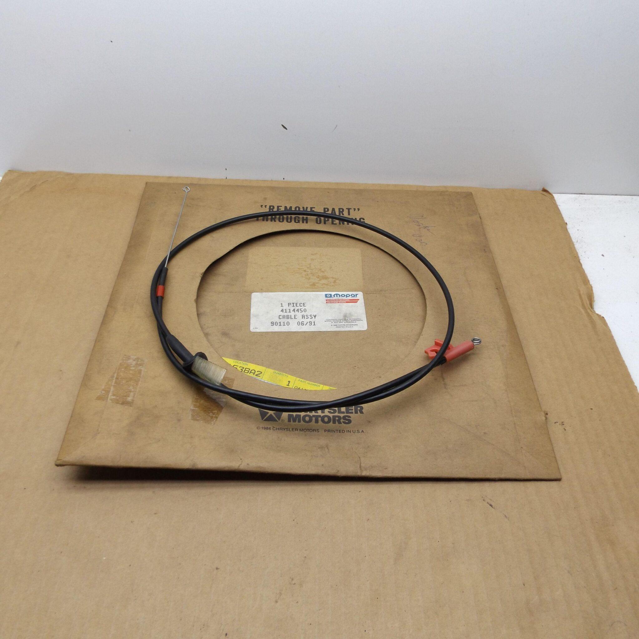 A/C Temperature Control Cable 4114450 Dodge Plymouth Van 1979