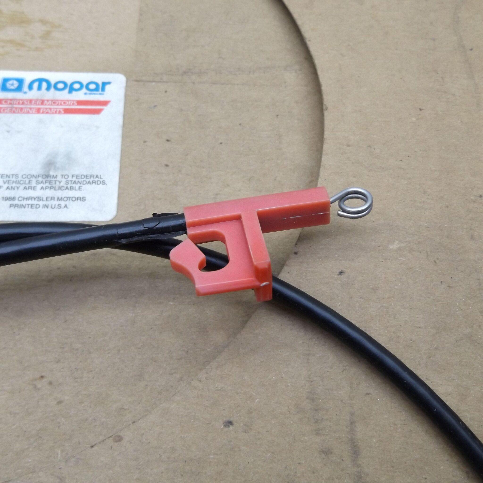 A/C Temperature Control Cable 4114450 Dodge Plymouth Van 1979