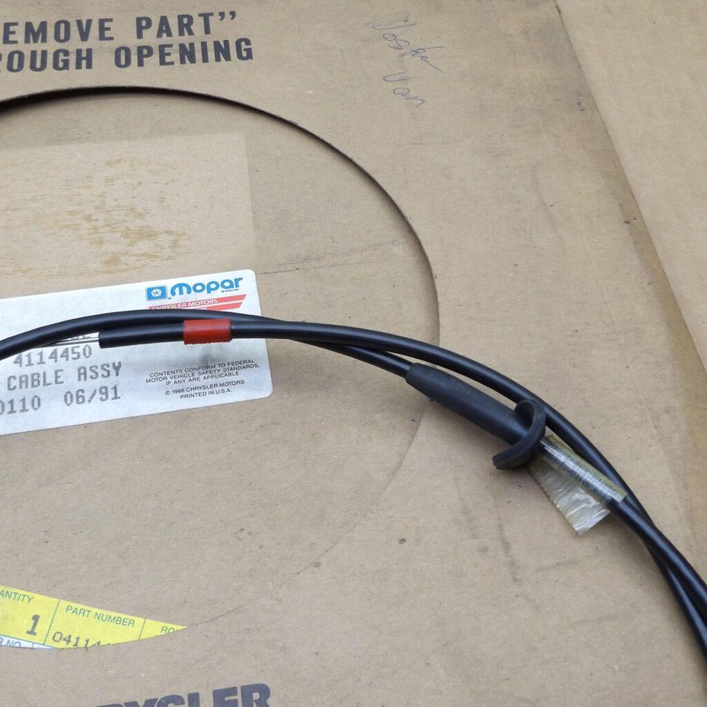 A/C Temperature Control Cable 4114450 Dodge Plymouth Van 197983 NOS SHIPS FREE TO