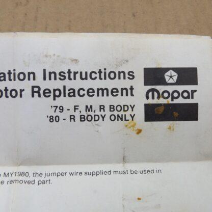 installation instructions