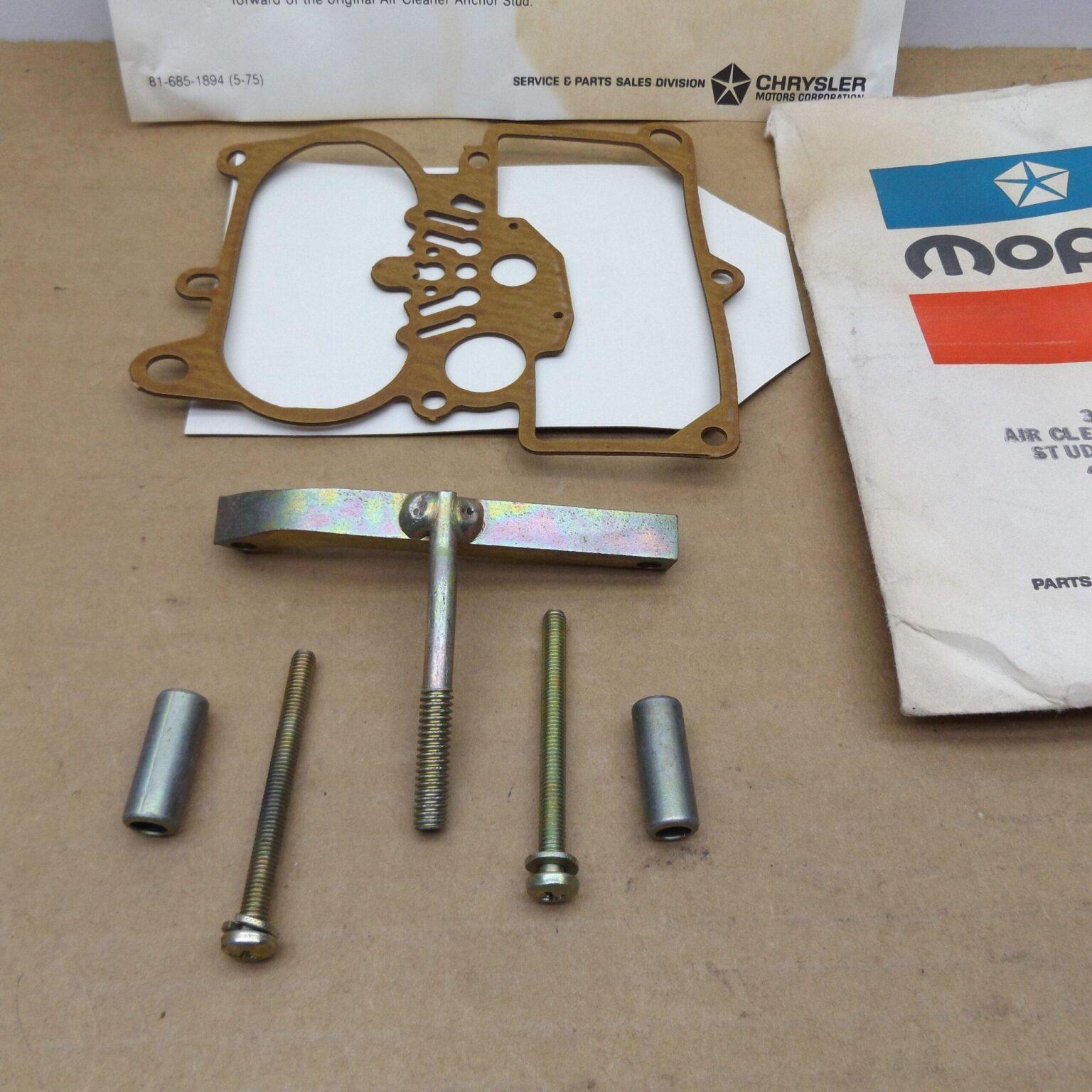 Carburetor Air Horn Pkg 3879169 Holley A B C Body V8