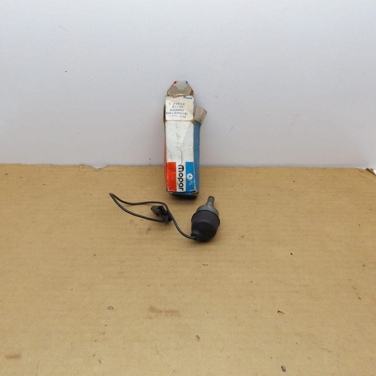 Carburetor Idle Solenoid 3438883 Carter TQ 400 B C Body