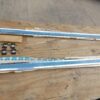 Front Fender Side Moulding Pkg# 2525810 / 2525811 - Pair - Blue - C - Body - Plymouth - 1965 - NOS - SHIPS FREE TO LOWER 48 - Image 2