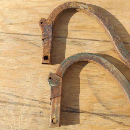 Deck Lid Hinge# 3417078 / 3417079 - Pair - A - Body - 1969-76 - USED - SHIPS FREE TO LOWER 48 - Image 2