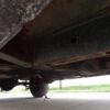 Main rear frame rails-solid
