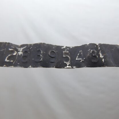 original aluminum part number tag