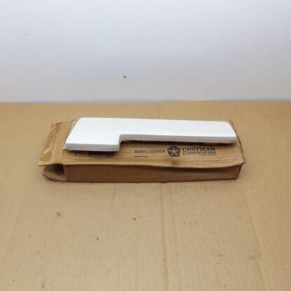 Front or Rear Arm Rest Pad# 1223 VW3 - LH - White - A - B - Body - 1964-66 - NOS - SHIPS FREE TO LOWER 48