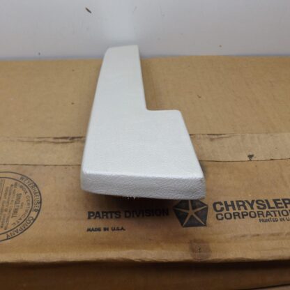 Front or Rear Arm Rest Pad# 1223 VW3 - LH - White - A - B - Body - 1964-66 - NOS - SHIPS FREE TO LOWER 48 - Image 4