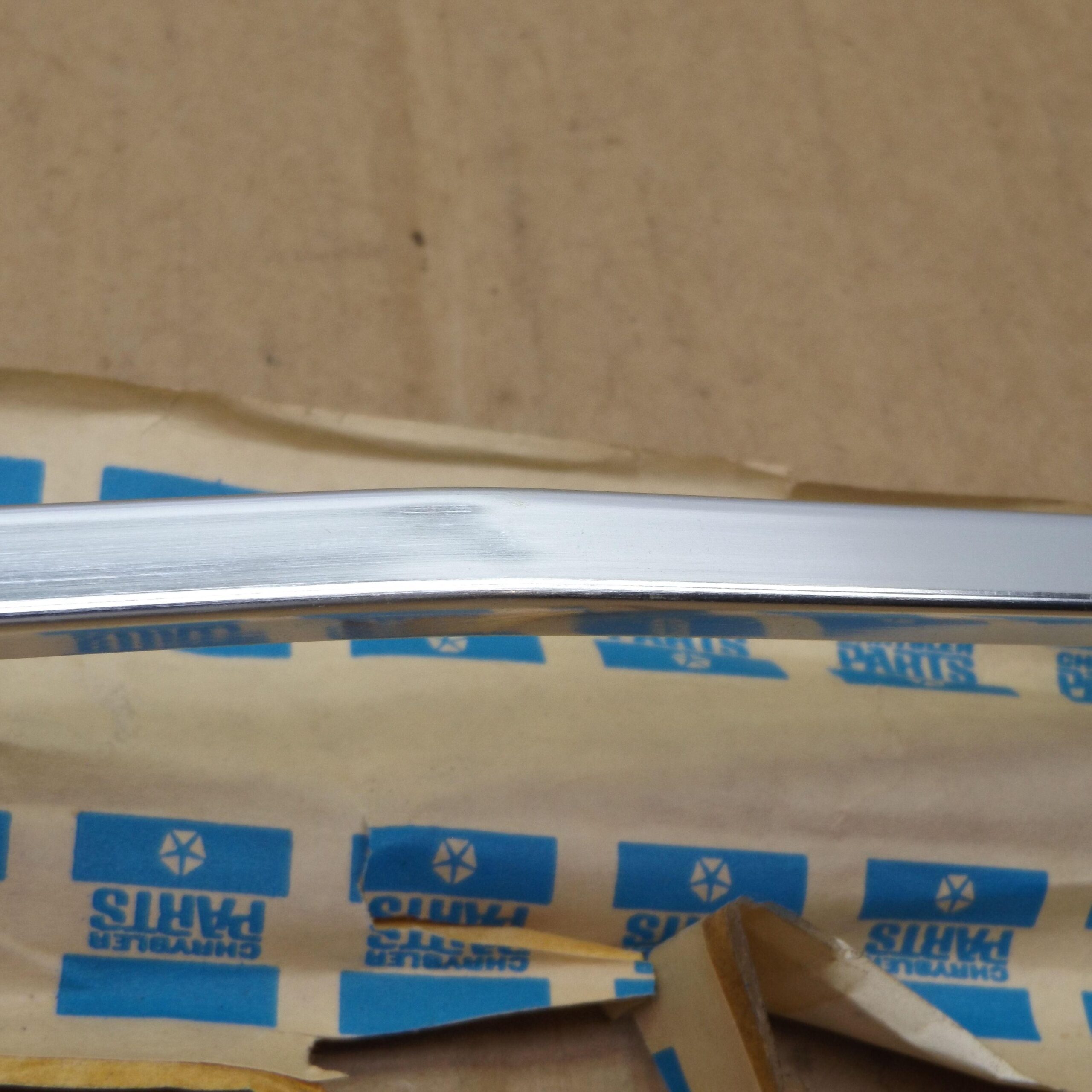 Radiator Grille Moulding# 2898298 - Plymouth - Sport Satellite - GTX - 1969 - NOS - SHIPS FREE TO LOWER 48 - Image 5