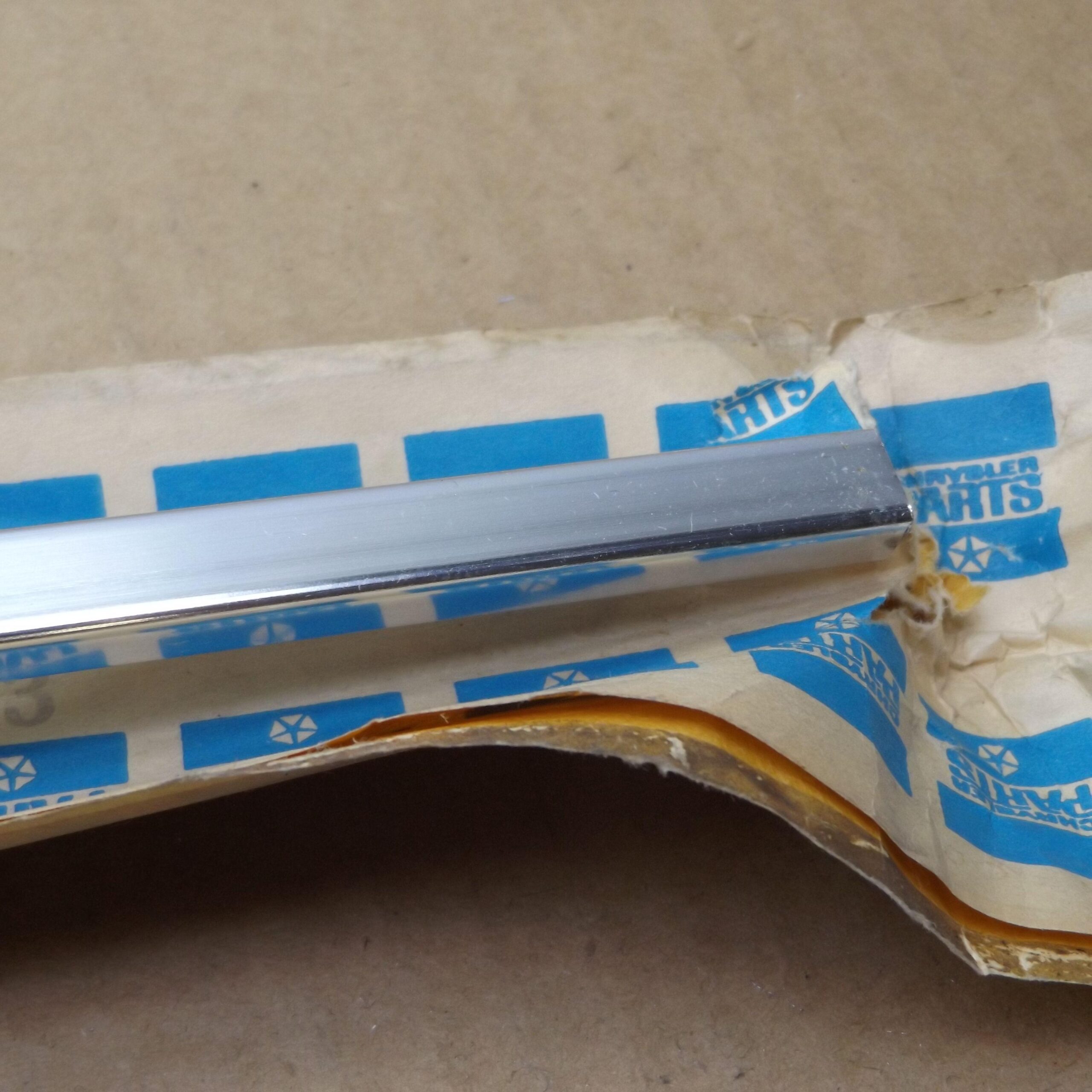 Radiator Grille Moulding# 2898298 - Plymouth - Sport Satellite - GTX - 1969 - NOS - SHIPS FREE TO LOWER 48 - Image 7