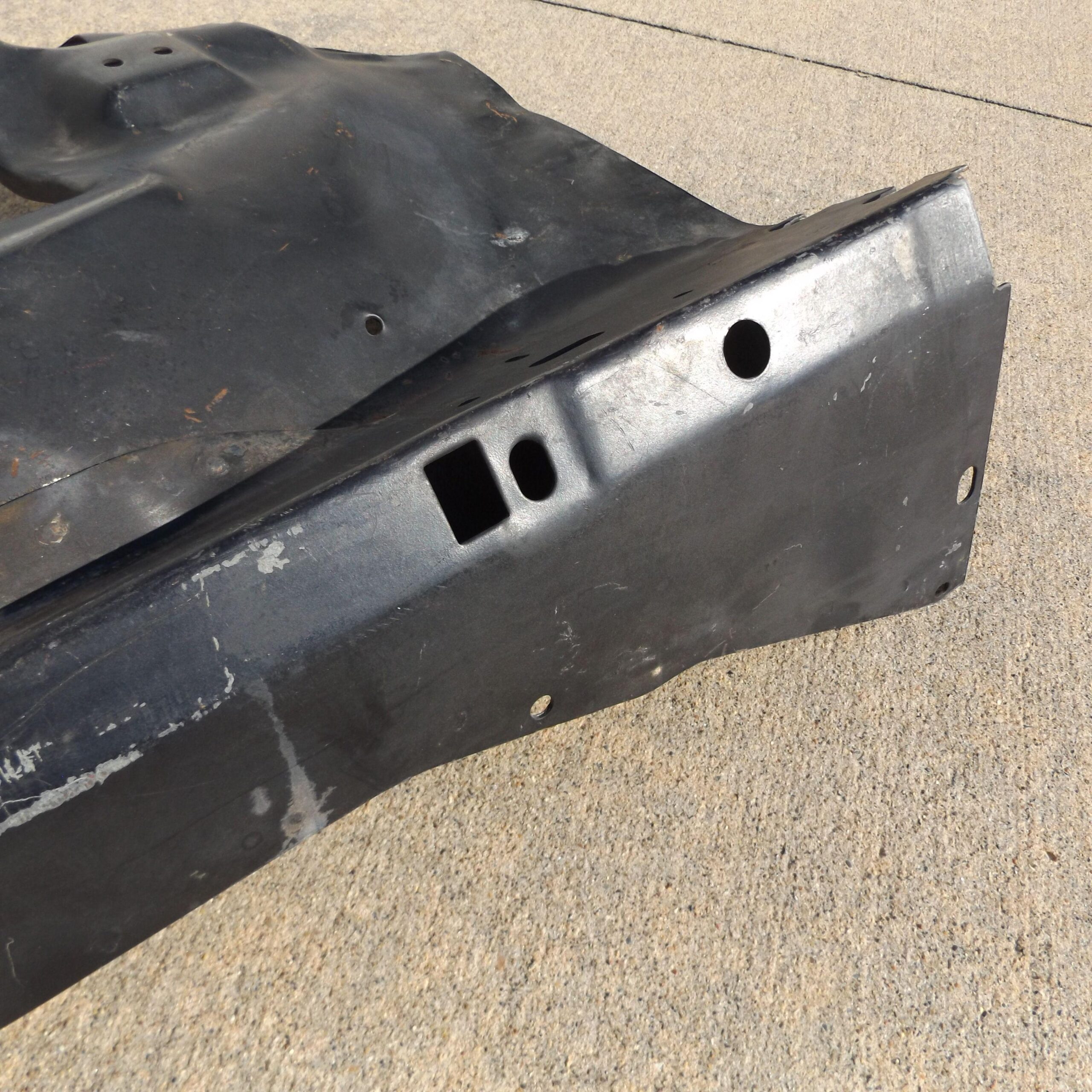 Front Fender Panel Shield# 3642305 / 3817049 - Left - B - Body - 1973-74 - NOS - Image 3