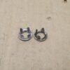 Door Latch Locking Control Knob Escutcheon# 2862309 - Pair - A - Body - 1968-76 - NOS  - SHIPS FREE TO LOWER 48 - Image 2