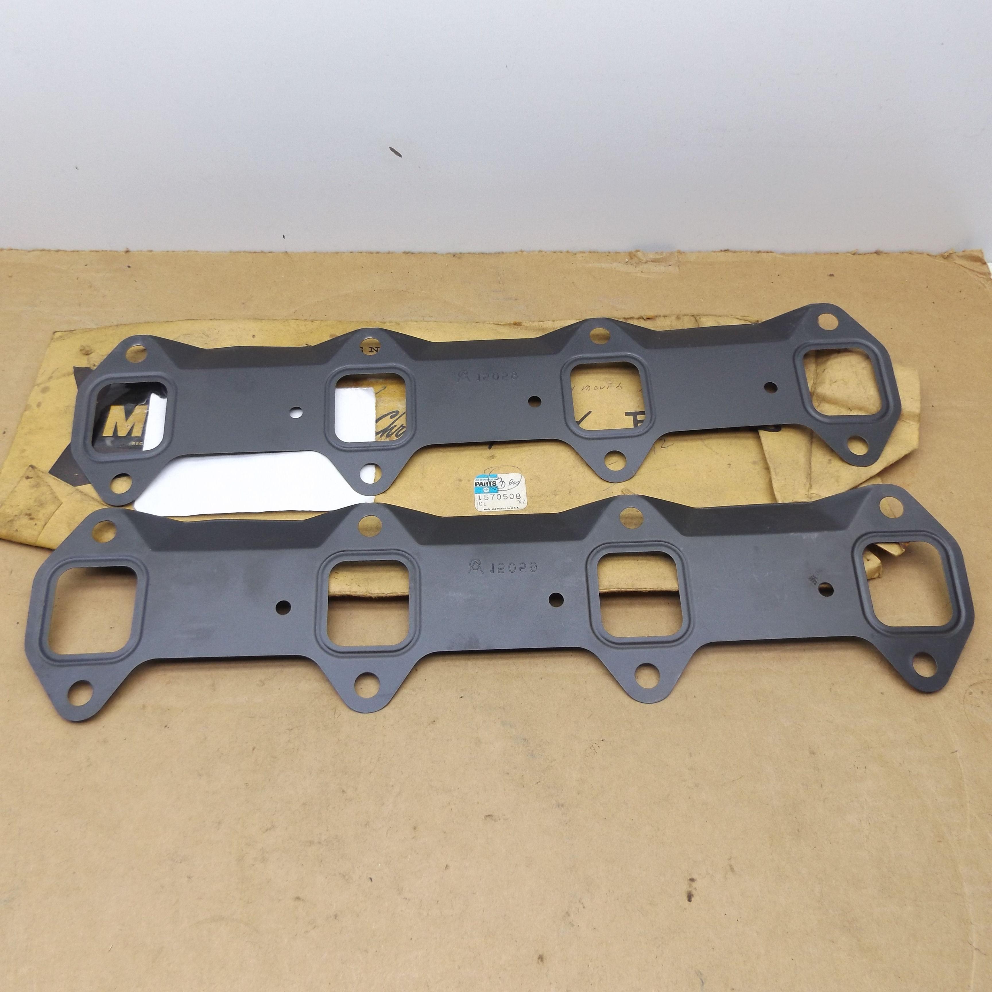 Gasket Exhaust Manifold# 1670508 - Pair - V8 - 318 Poly - Dodge