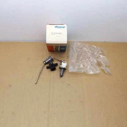 Deck Lid / Glove Box Cylinder & Key Pkg# 3586096 - C - Body - Chrysler - 1971 - NOS - SHIPS FREE TO LOWER 48