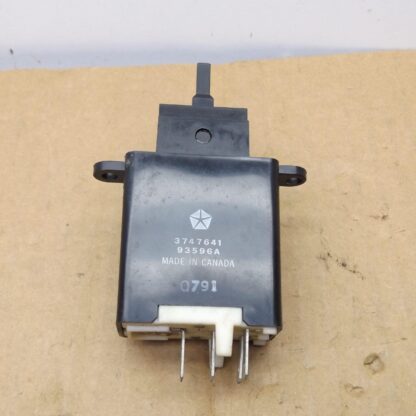 Rear Heated Window Switch# 3747641 - M - Body - Dodge - Plymouth - Chrysler - 1980-89 - NOS  - SHIPS FREE TO LOWER 48 - Image 3