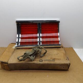 Tail Lamp lens and Gasket Pkg W/Bezel# 2584875 - RH - C - Body - Chrysler - Station Wagon - 1965 - NOS