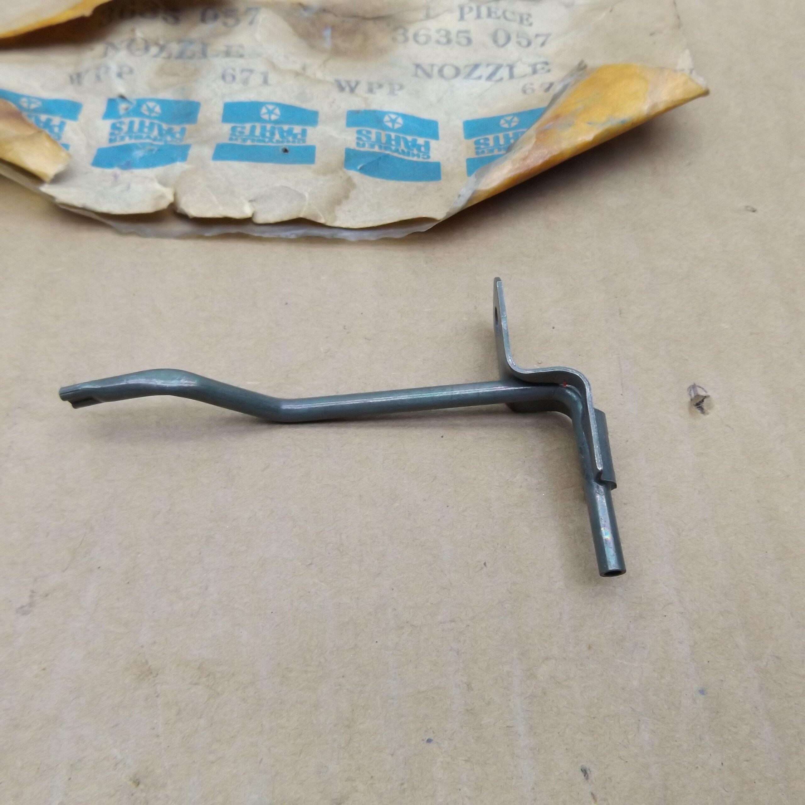 Windshield Washer Nozzle# 3635057 - Dodge Truck - 1972-73 - NOS - Image 2