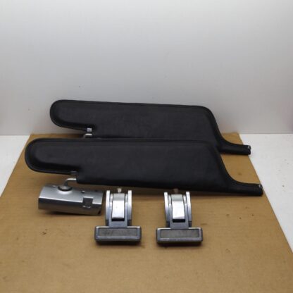 Sun Visor - Latch - Arm W/Bracket Pkg - E - Body - Convertible - 1970-71 - USED - SHIPS FREE TO LOWER 48