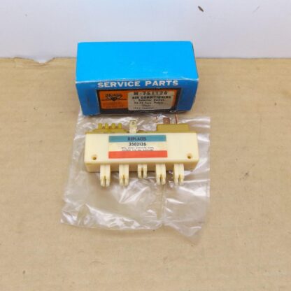 A/C and Heater Push Button Switch# 3502126 - Replacement - C - Body - 1972-73 - NOS - SHIPS FREE TO LOWER 48 - Image 2