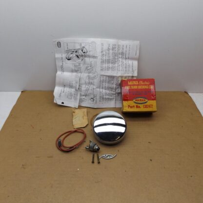 Fuel Tank Electric Locking Cap Pkg# 1302472 - Dodge - Plymouth - DeSoto - Chrysler - 1949 - NOS - SHIPS FREE TO LOWER 48