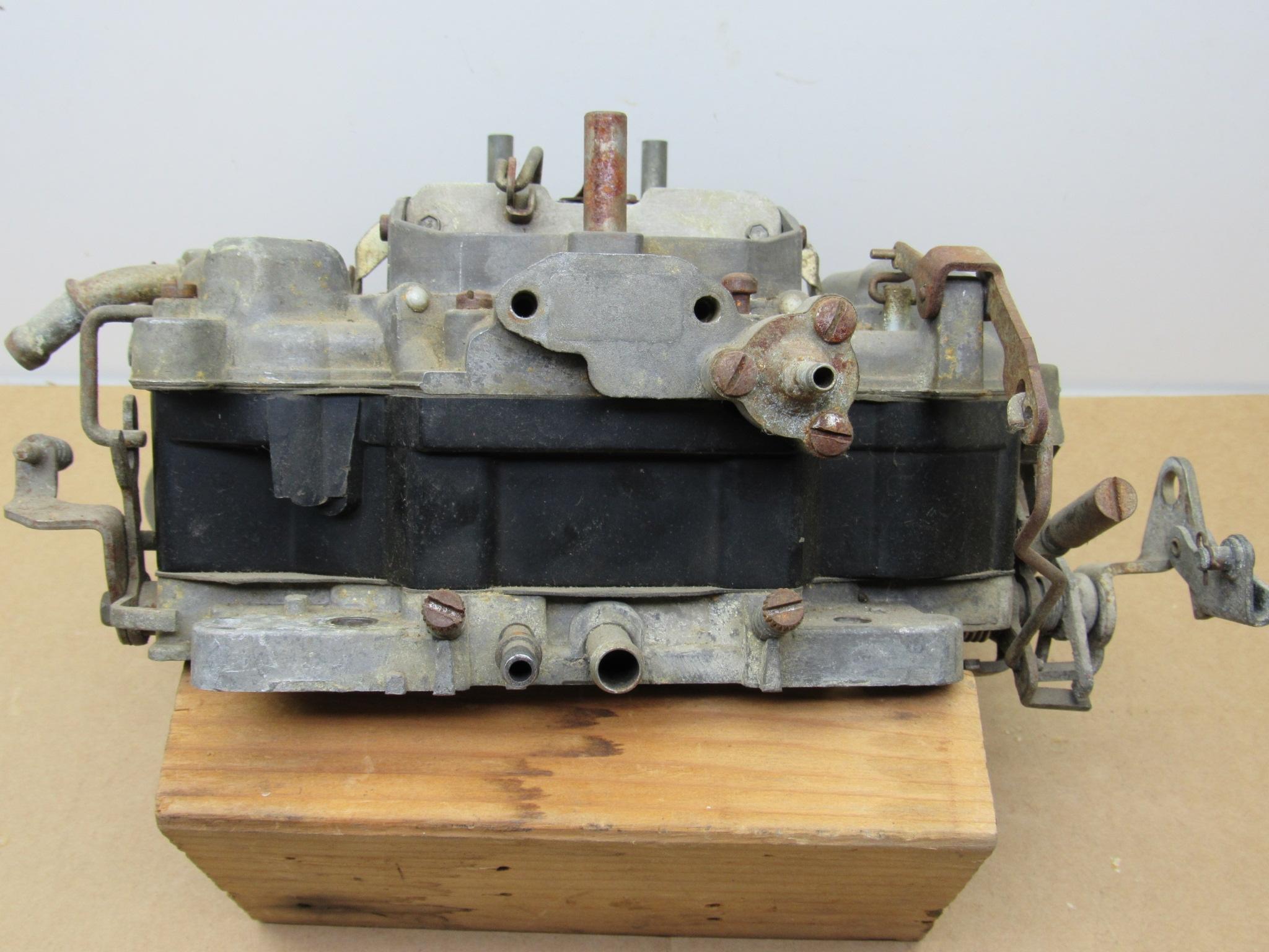Carburetor - Carter# 9078S - Casting Date 070-7 - C - Body - 4 bbl Thermo Quad - 440 V8 - 1977 - USED - SHIPS FREE TO LOWER 48 - Image 3