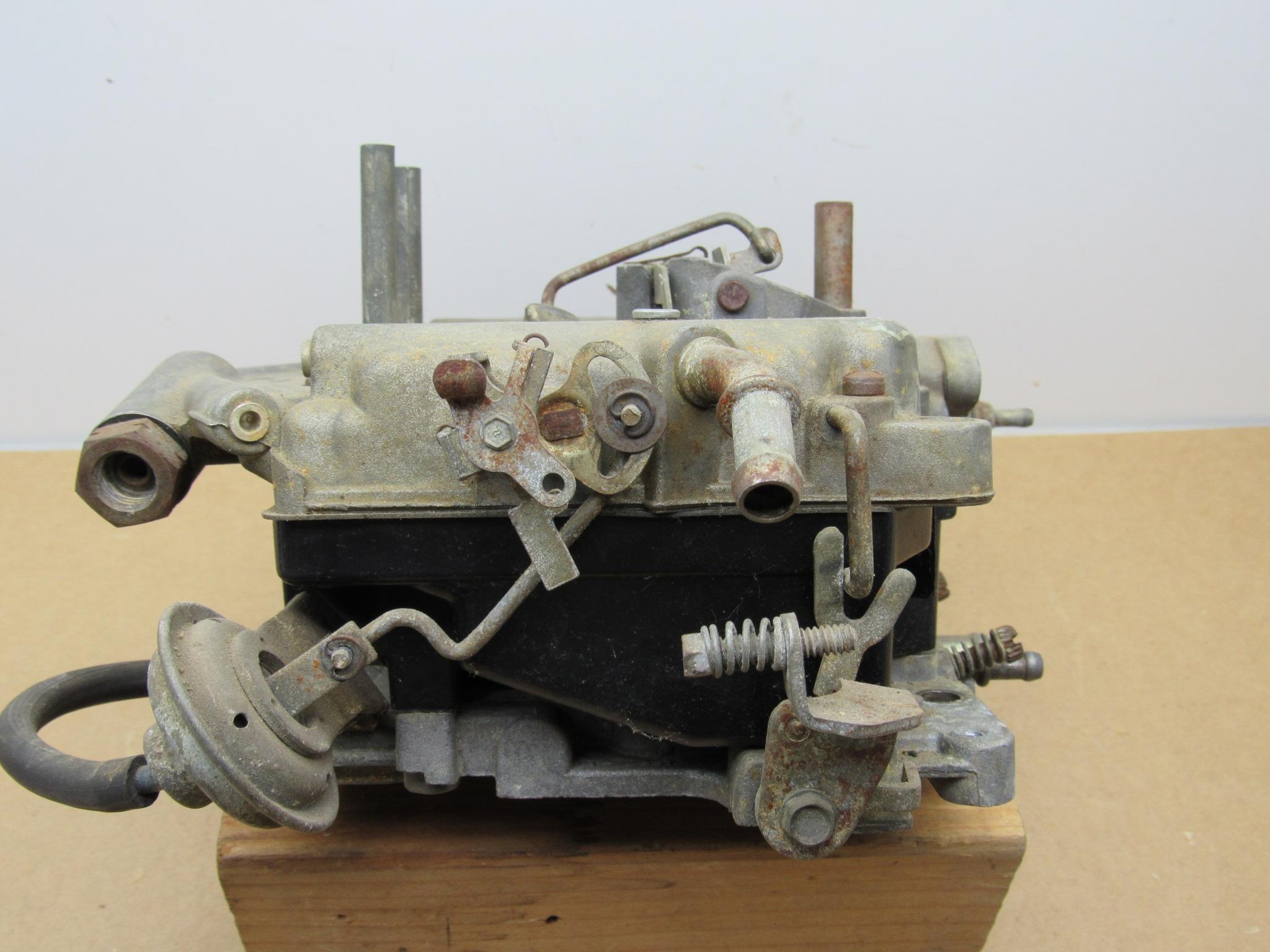 Carburetor - Carter# 9078S - Casting Date 070-7 - C - Body - 4 bbl Thermo Quad - 440 V8 - 1977 - USED - SHIPS FREE TO LOWER 48 - Image 2