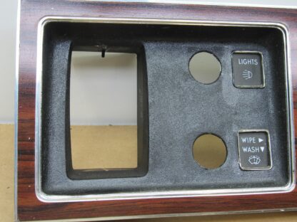 Speed and Instrument Cluster Bezel# 3593600 - Charger SE - Cordoba - 1976 - NOS - SHIPS FREE TO LOWER 48 - Image 4