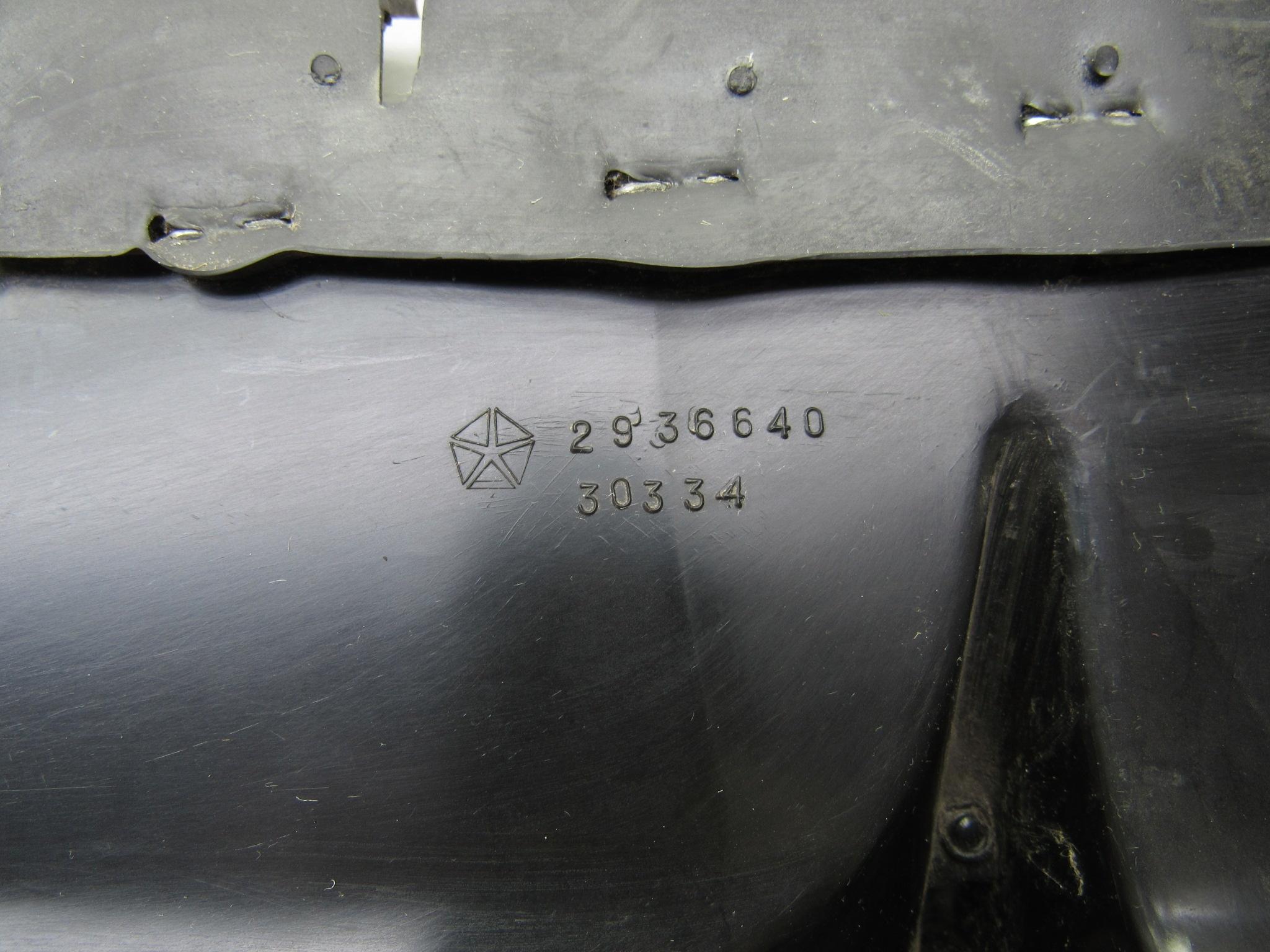 Heater and A/C Defroster Duct# 2936640 - E - Body - 1970-74 - USED - SHIPS FREE TO LOWER 48 - Image 5