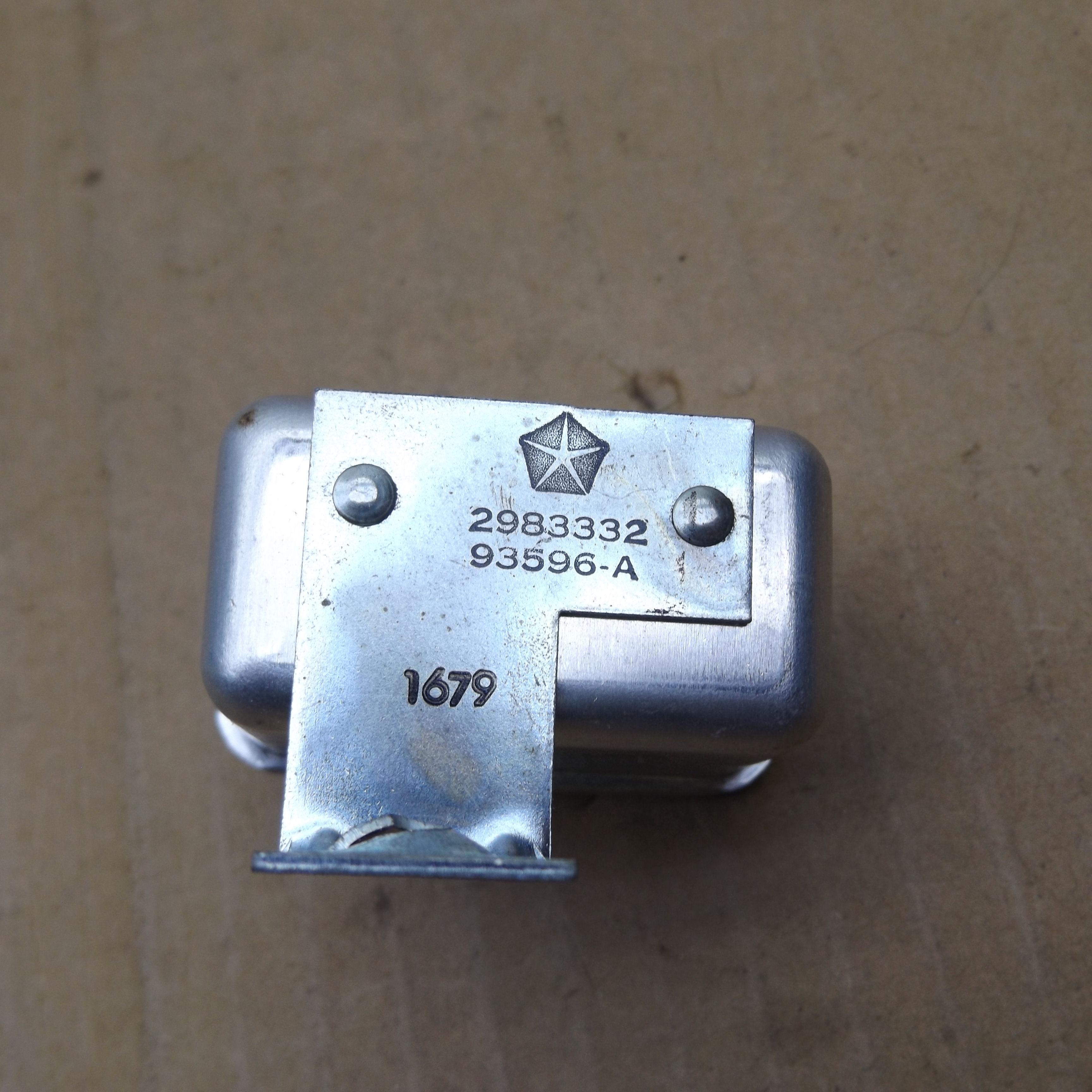 Headlamp On Warning Buzzer and Bracket 3420562 B C Body 1969