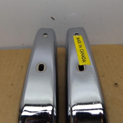 Front Bumper Guard# 2962770 / 2962771 - Pair - C - Body - Dodge - 1970-71 - NOS - SHIPS FREE TO LOWER 48 - Image 3