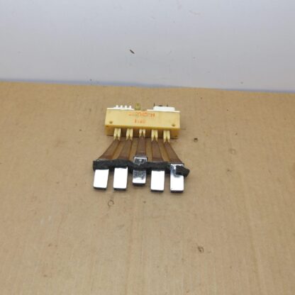 A/C Heater Control Push Button Switch# 2820487 - W/Buttons - C - Body Plymouth - 1968 - USED - SHIPS FREE TO LOWER 48