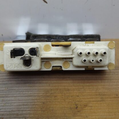 A/C Heater Control Push Button Switch# 2820487 - W/Buttons - C - Body Plymouth - 1968 - USED - SHIPS FREE TO LOWER 48 - Image 3