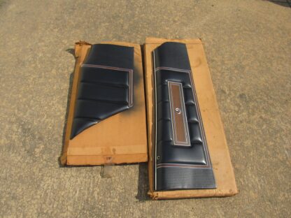 Door and Quarter Panel Upper Trim Pkg# 3375 GOX / 3313 GOX - LH - Pair - Charger SE - 1971 - NOS - SHIPS FREE TO LOWER 48